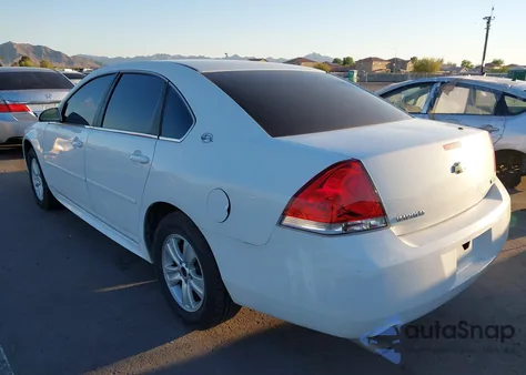 2013 Chevrolet Impala Ls z USA, uszkodzony, nr VIN 2G1WF5E3XD1242595